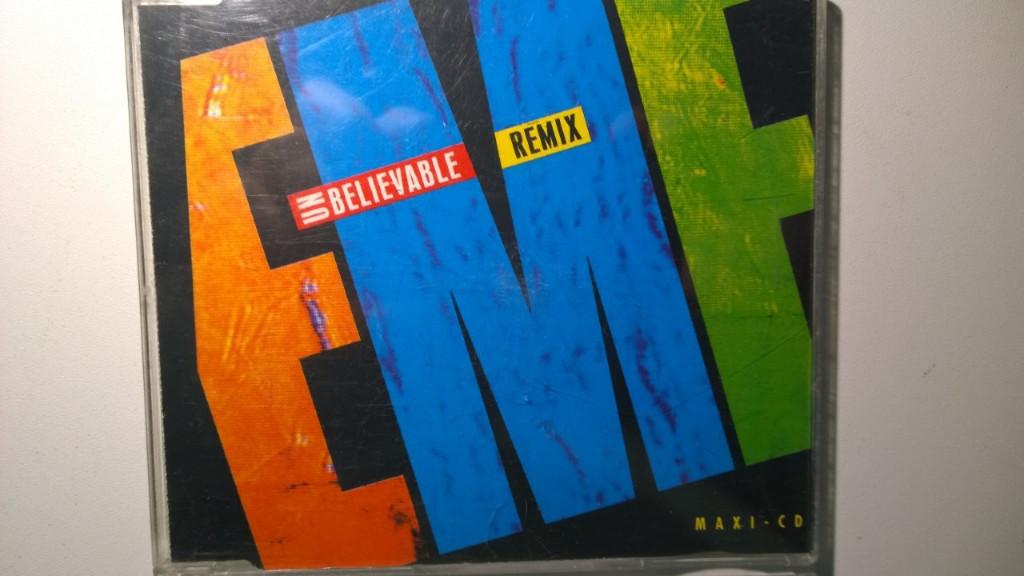 EMF - Unbelievable (Remix), Maxi-single, Ophalen of Verzenden, Zo goed als nieuw, 1 single