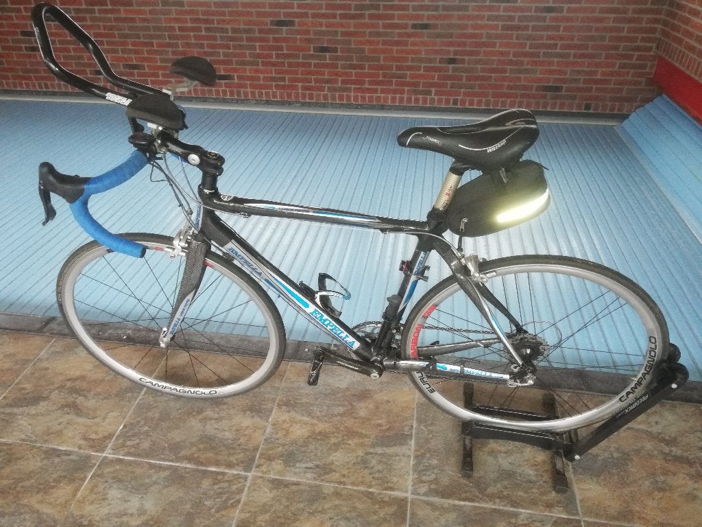 Racefiets, Empella, Carbon, Carbon, Zo goed als nieuw, Meer dan 20 versnellingen, 53 tot 57 cm