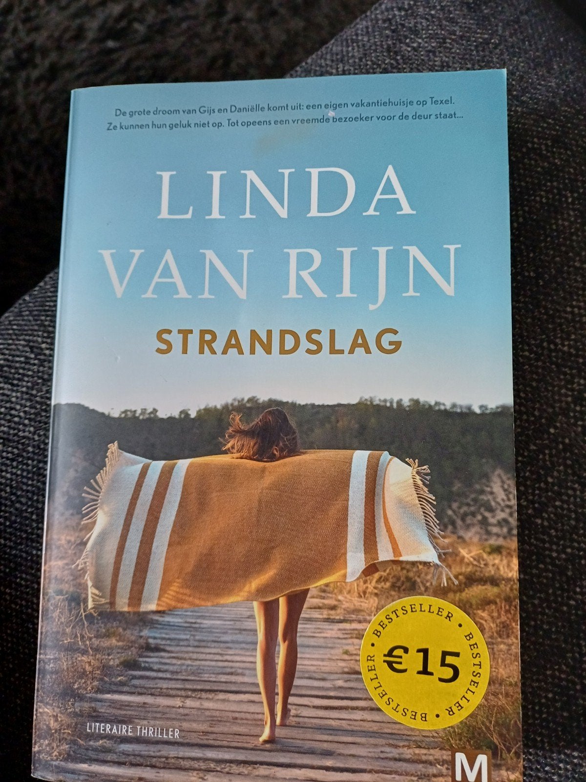 Linda van Rijn - Strandslag (Literaire thriller), Ophalen, Gelezen, Linda van Rijn, Nederland