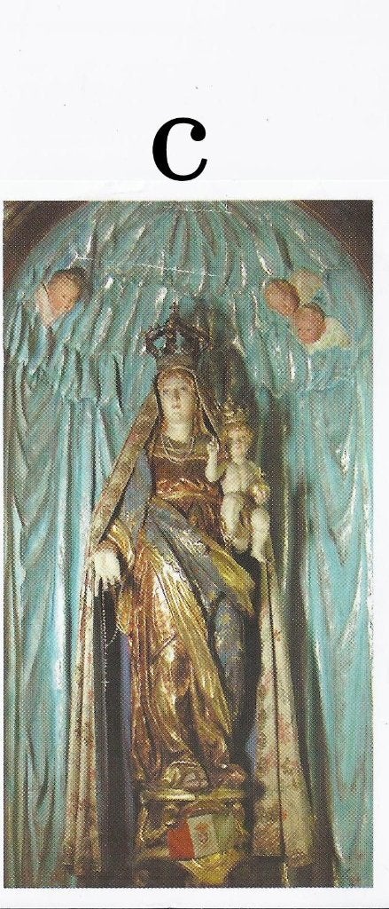 Bp320 devotieprentje maria, Ophalen of Verzenden, Zo goed als nieuw