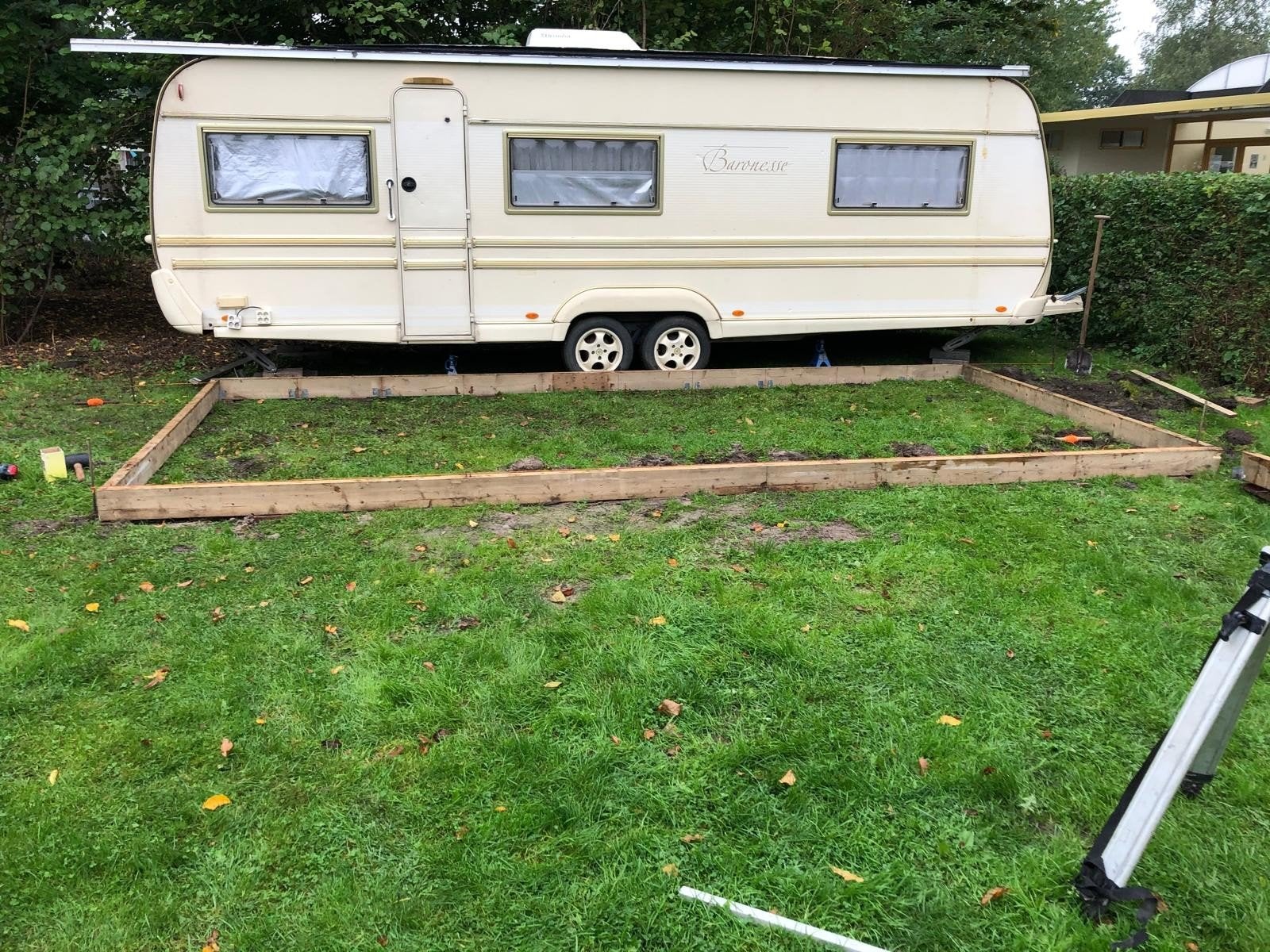 tabbert baronesse caravan met tournesol vaste voortent, Rondzit, Tabbert, 7 tot 8 meter, Airco