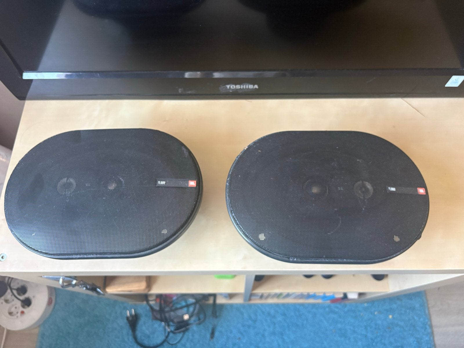 JBL TL900 6" x 9" 3-weg autoluidsprekers (set van 2), Ophalen of Verzenden, Gebruikt