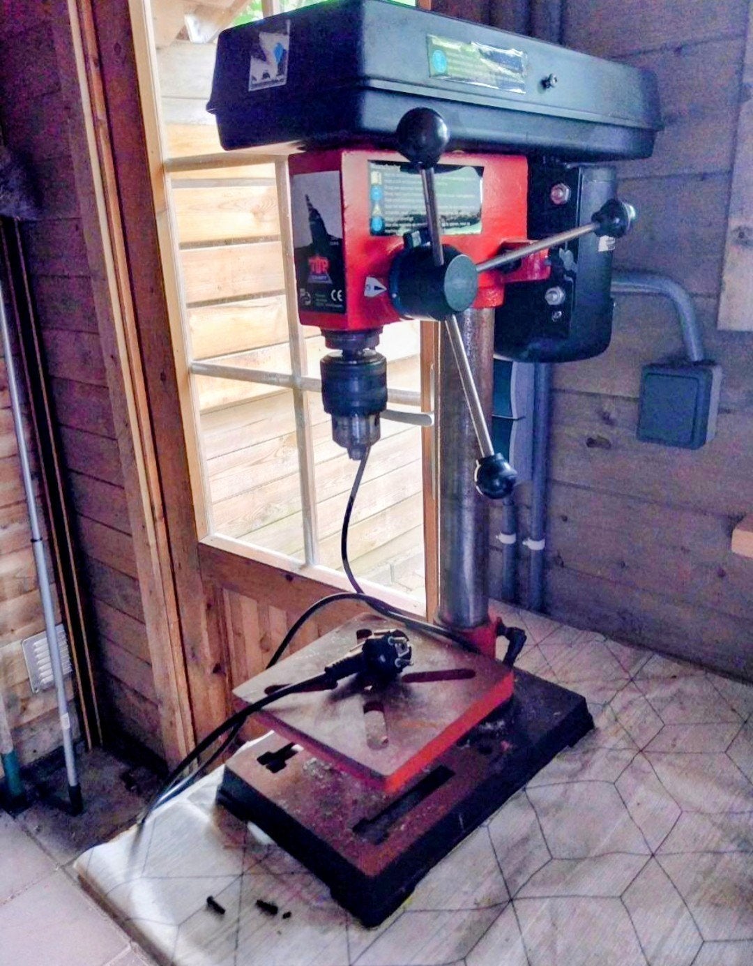 Top Craft Kolomboormachine, Doe-het-zelf en Verbouw, Gereedschap | Boormachines, Ophalen of Verzenden, Zo goed als nieuw, Minder dan 400 watt
