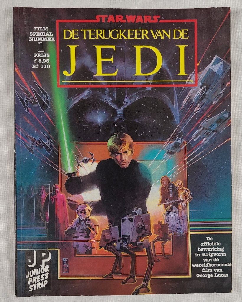 Star Wars de terugkeer van de jedi stripboek, Eén stripboek, Ophalen of Verzenden, Gelezen