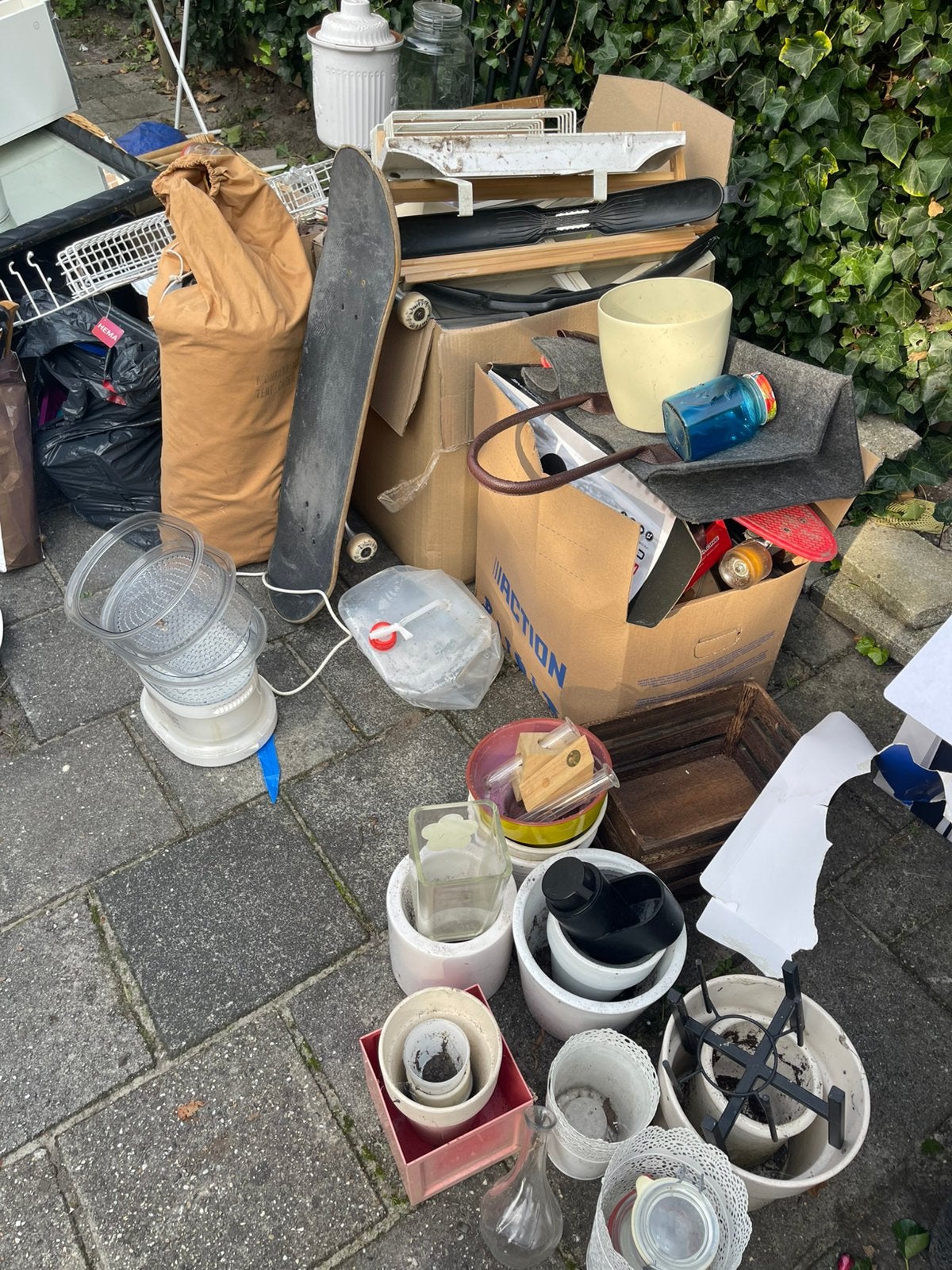 Rommelmarkt spullen. Gratis ophalen, Diversen, Ophalen, Gebruikt