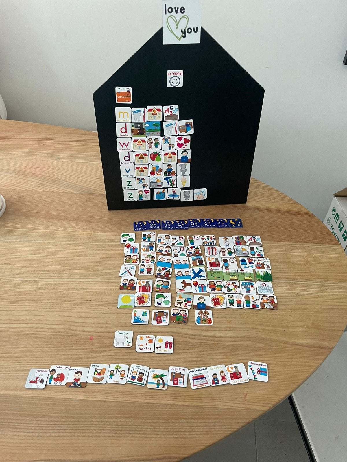 Olifantastisch planbord met magneten voor kinderen, Ophalen, Gebruikt, Overige typen