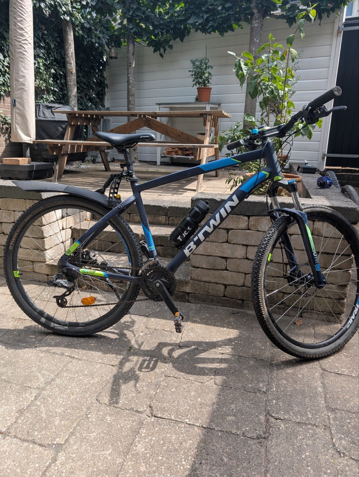 Btwin rockrider 520, Fietsen en Brommers, Fietsen | Mountainbikes en ATB, Ophalen, Gebruikt, Heren, Overige merken