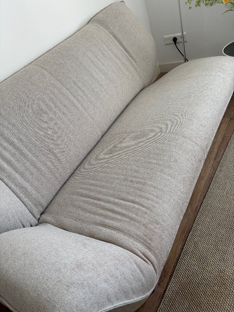 Leolux 2-zits Tango bank wollen bekleding, Huis en Inrichting, Banken | Bankstellen, Ophalen, Design klassieker, Gebruikt, 150 tot 200 cm