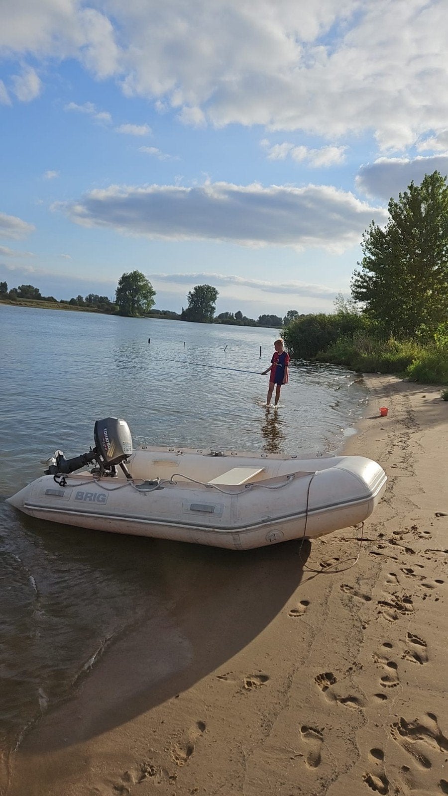 BRIG RUBBERBOOT, Watersport en Boten, Rubberboten, Brig, Brandstoftank, Peddels, Buitenboordmotor, Ophalen
