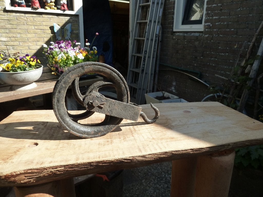 Oude Katrol, Watersport en Boten, Bootonderdelen, Ophalen of Verzenden, Gebruikt, Overige typen, Zeilboot of Motorboot