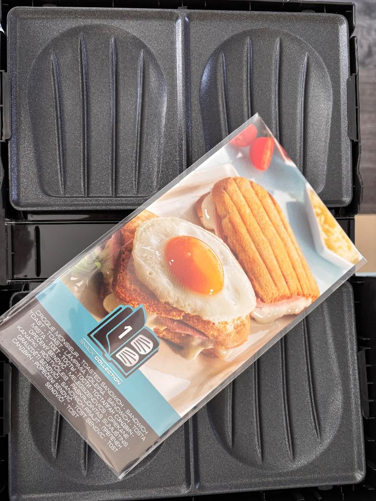 Tefal snackcollection Croque monsieur, Overige materialen, Overige typen, Nieuw, Ophalen of Verzenden