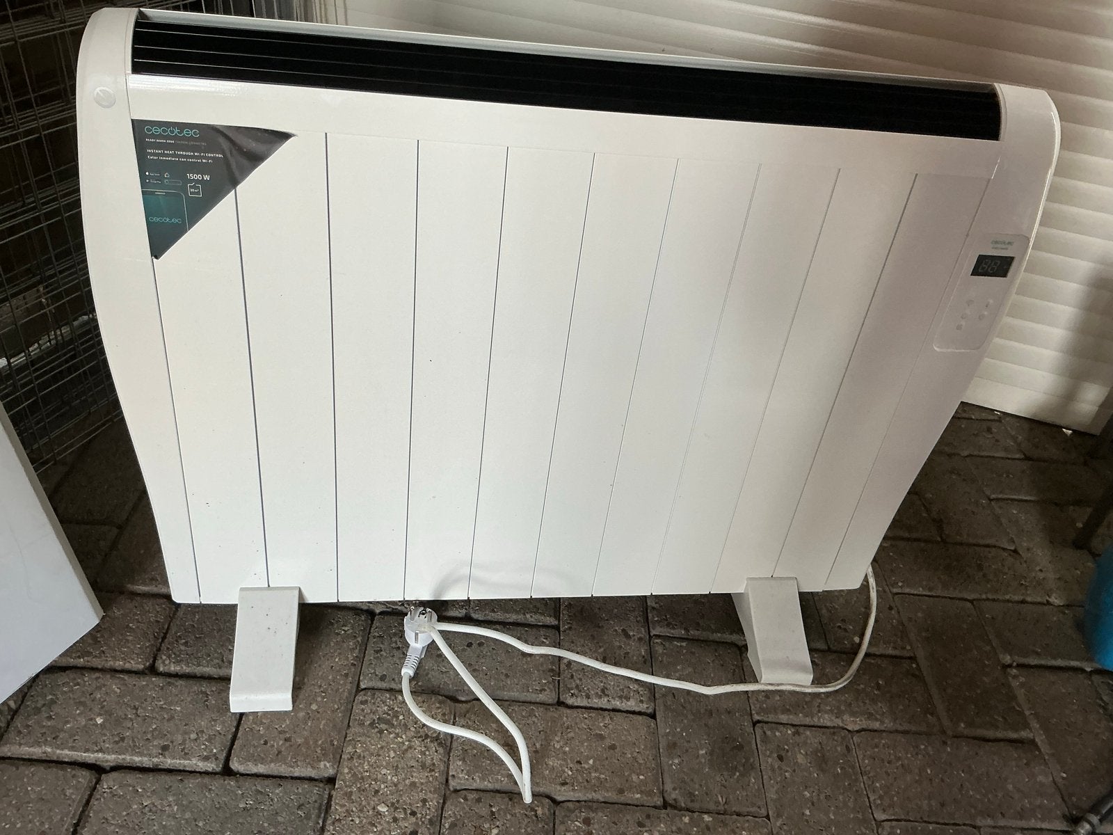 Cecotec Kachel - Elektrische Kachel 1500W, Ophalen, 30 tot 80 cm, Gebruikt, Kachel