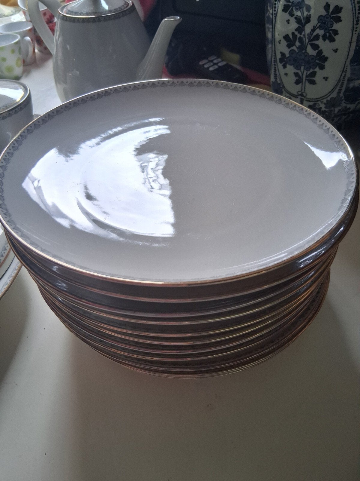 Mooi servies van bavaria, Antiek en Kunst, Antiek | Servies compleet, Ophalen of Verzenden