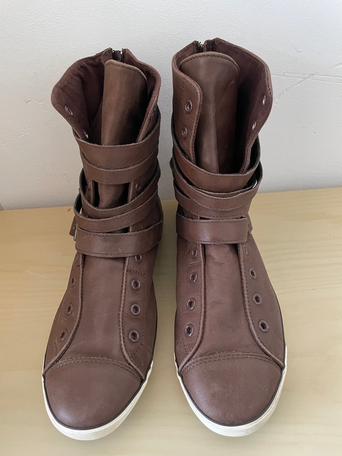 Converse All Star Dames Hoge Sneakers Bruin Maat 42, Bruin, Nieuw, Ophalen of Verzenden, Sneakers of Gympen