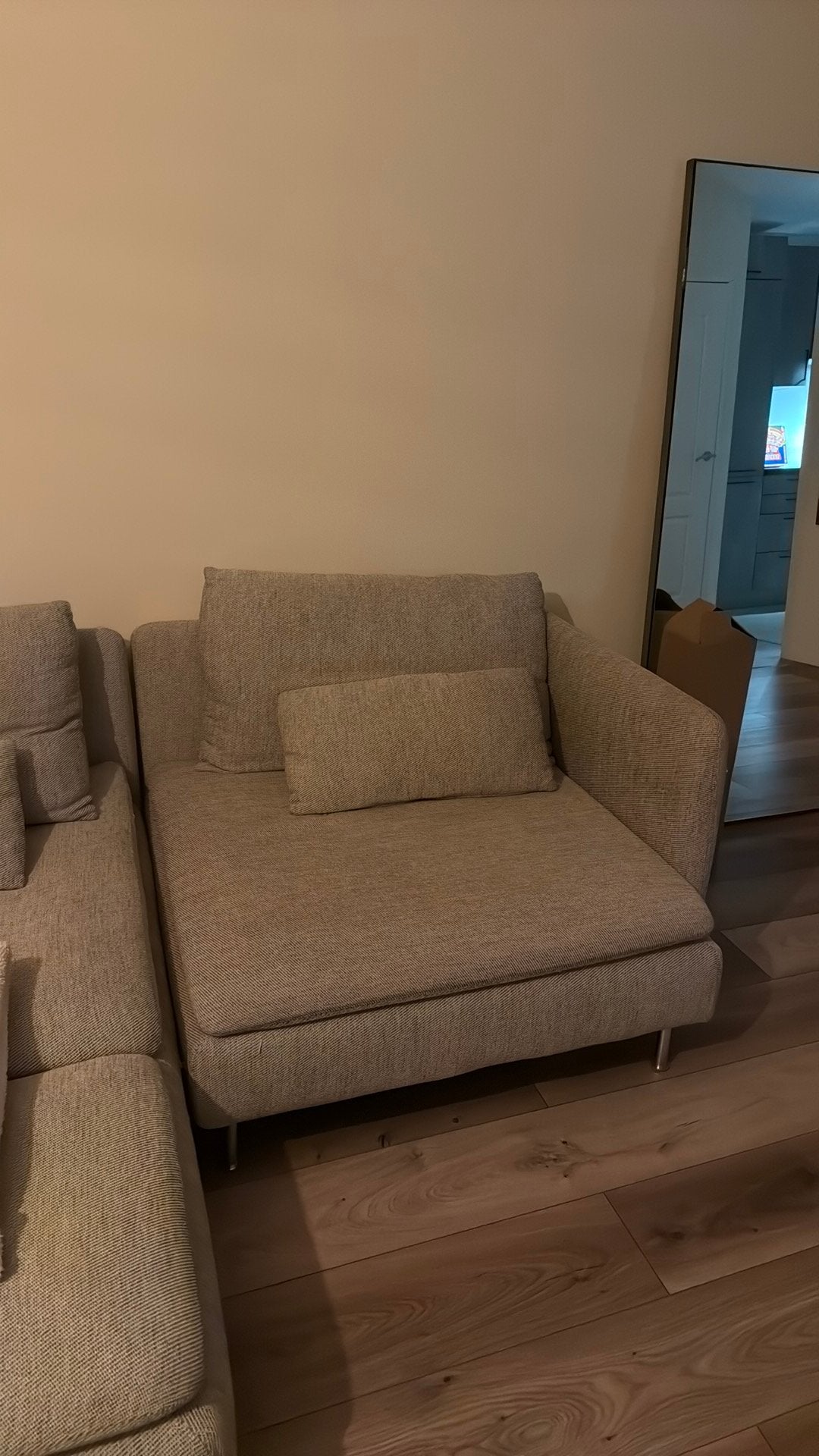 söderhamn bank IKEA hoek element, Ophalen, Zo goed als nieuw