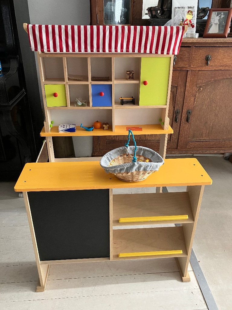 winkeltje om mee te spelen, Ophalen, Zo goed als nieuw, Hout