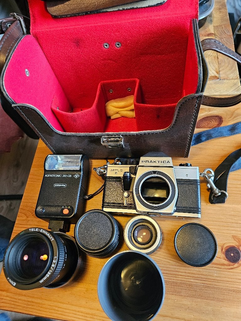 Praktica foto camera, Ophalen, Gebruikt, Spiegelreflex, Overige Merken