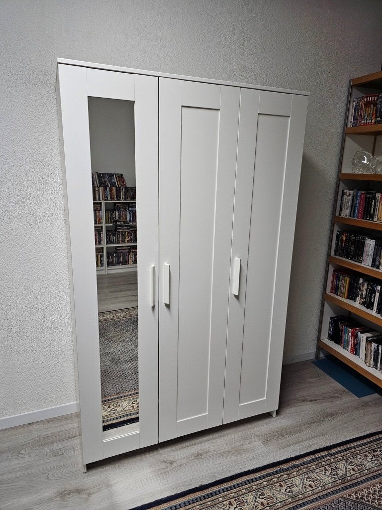 Ikea Brimnes kledingkast voor €120,-, Ophalen, Gebruikt, 100 tot 150 cm, Nvt