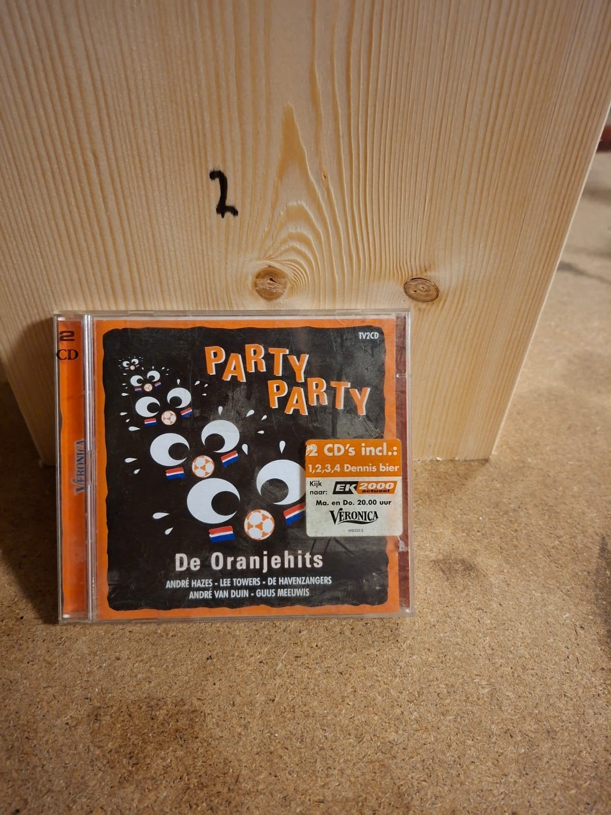 Party Party: De Oranjehits (2 CD's) - André Hazes e.a., Gebruikt, Ophalen of Verzenden, Feestmuziek, Verzamelalbum