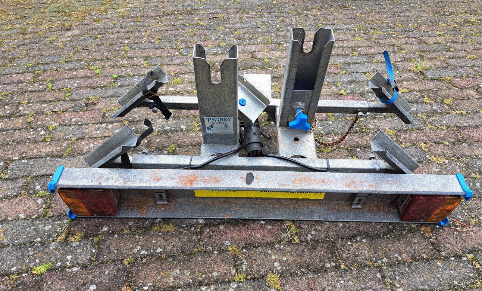 Twinny Load fietsendrager voor 2 fietsen, Ophalen of Verzenden, 2 fietsen, Gebruikt, Trekhaakdrager