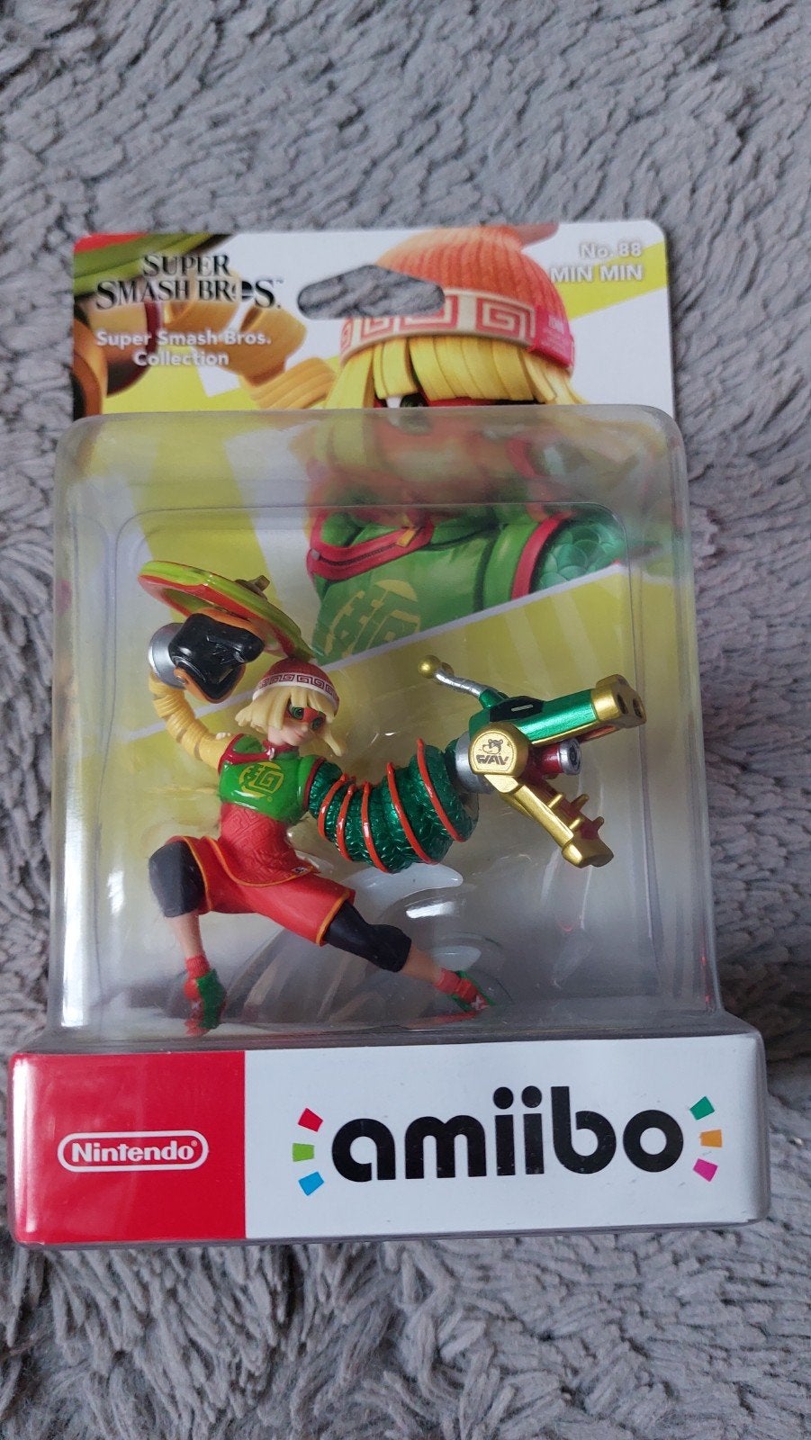amiibo Min Min Super Smash Bros., Ophalen of Verzenden, Zo goed als nieuw