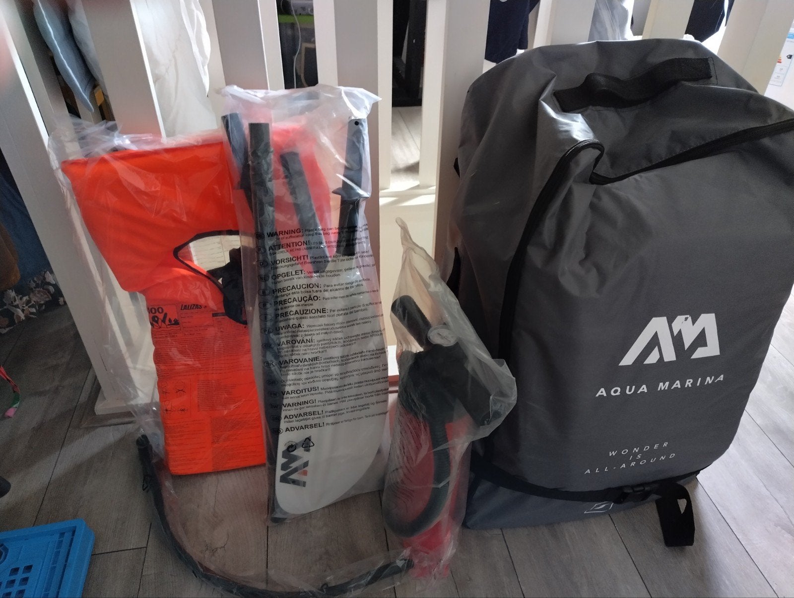 Aqua Marina Memba 330 + toebehoren en reddingsvest X, Ophalen, Opblaasbaar, Nieuw, 1-persoons