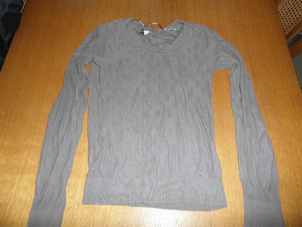 bruine trui/longsleeve, Divided, Bruin, Ophalen of Verzenden, Maat 36 (S)