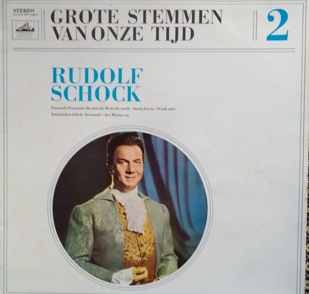RUDOLF SCHOCK   (33 toerenplaat) (gebruikt, maar ….. ), Cd's en Dvd's, Ophalen of Verzenden, Zo goed als nieuw, 12 inch