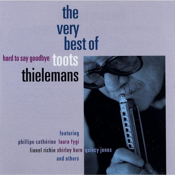 The Very Best Of Toots Thielemans - Hard To Say Goodbye CD, Verzenden, Zo goed als nieuw, Inclusief boekje, Verzamelalbum