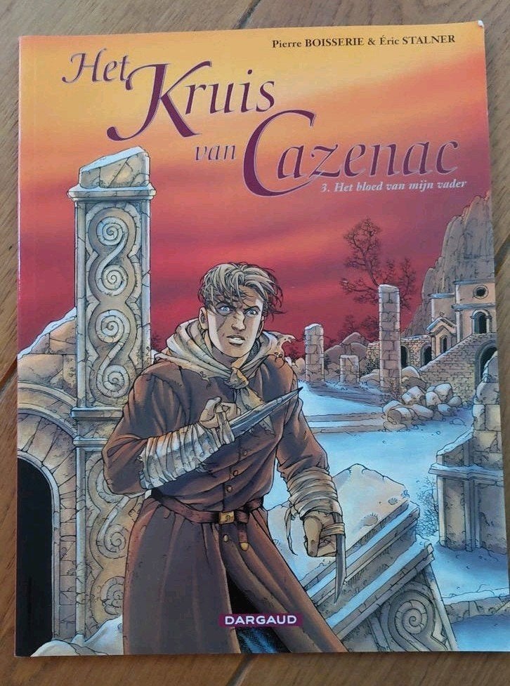 Het Kruis van Cazenac deel 3: Het bloed van mijn vader, Eén stripboek, Ophalen of Verzenden, Zo goed als nieuw, Stalner
