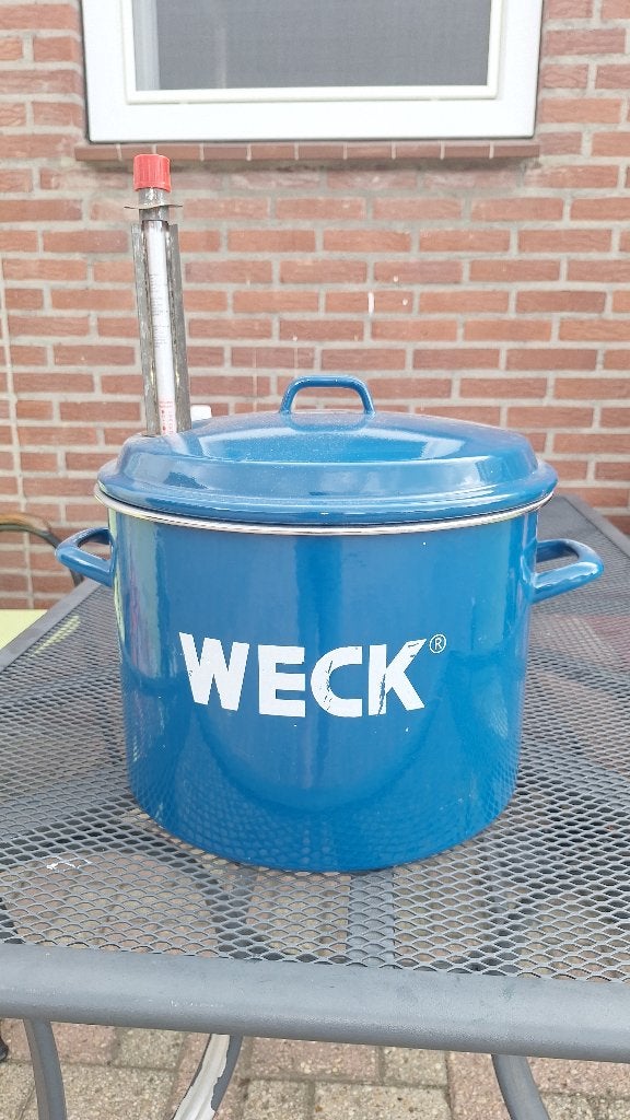 metalen wekketel, Huis en Inrichting, Keuken | Potten en Pannen, Ophalen, Overige materialen, Gebruikt, Overige typen