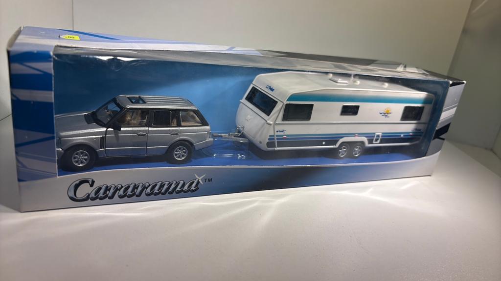 Rang rover + Caravan cararama 1.43