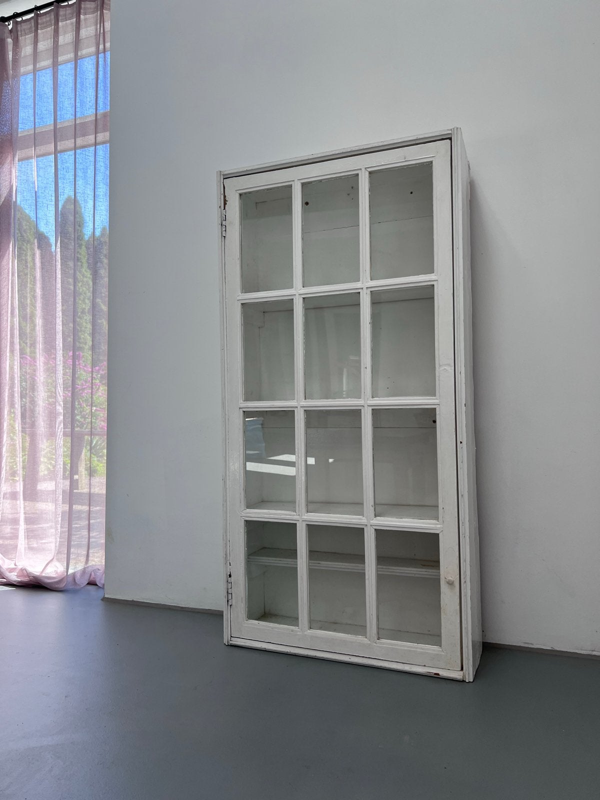 Antieke Brocante Vitrinekast, Antiek en Kunst, Ophalen