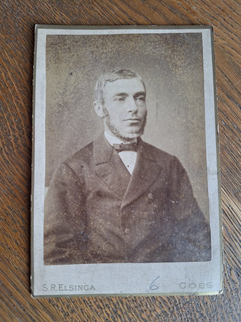 CDV Elsinga Goes, Gebruikt, Verzenden, Foto, Voor 1940