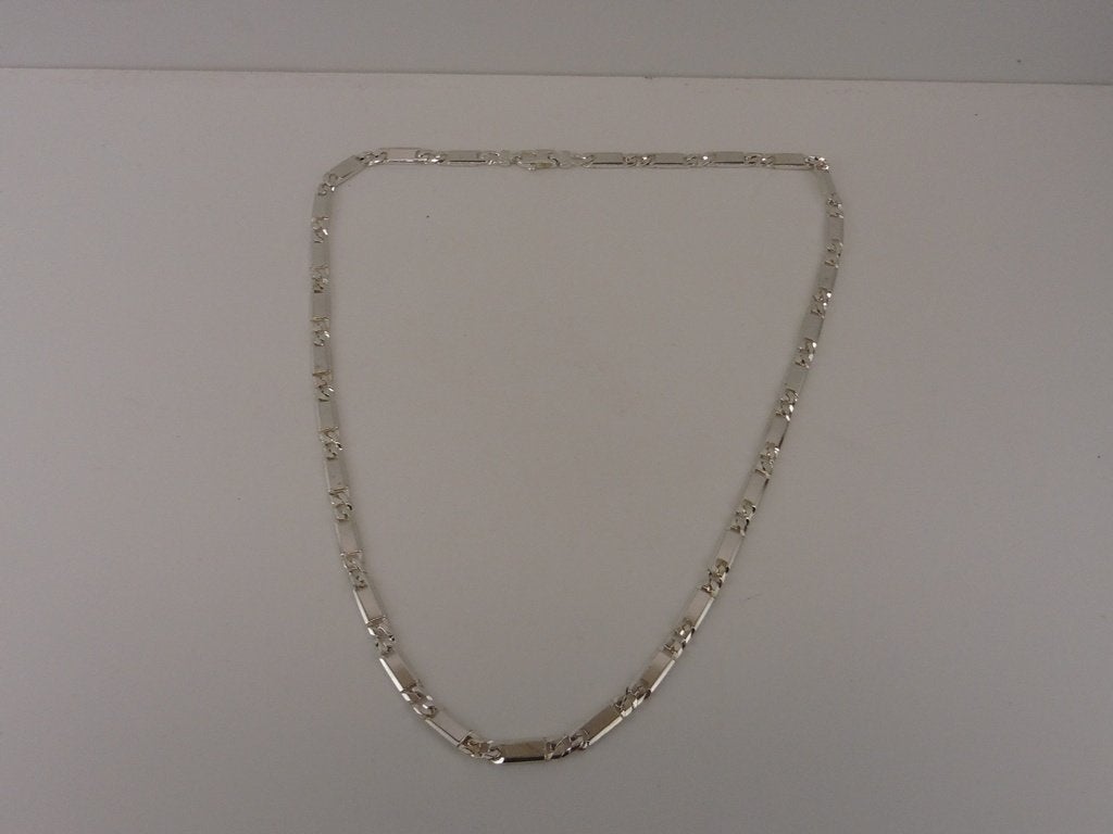 Zilveren collier                                        Z204, Sieraden, Tassen en Uiterlijk, Kettingen, Gebruikt, ., Ophalen of Verzenden