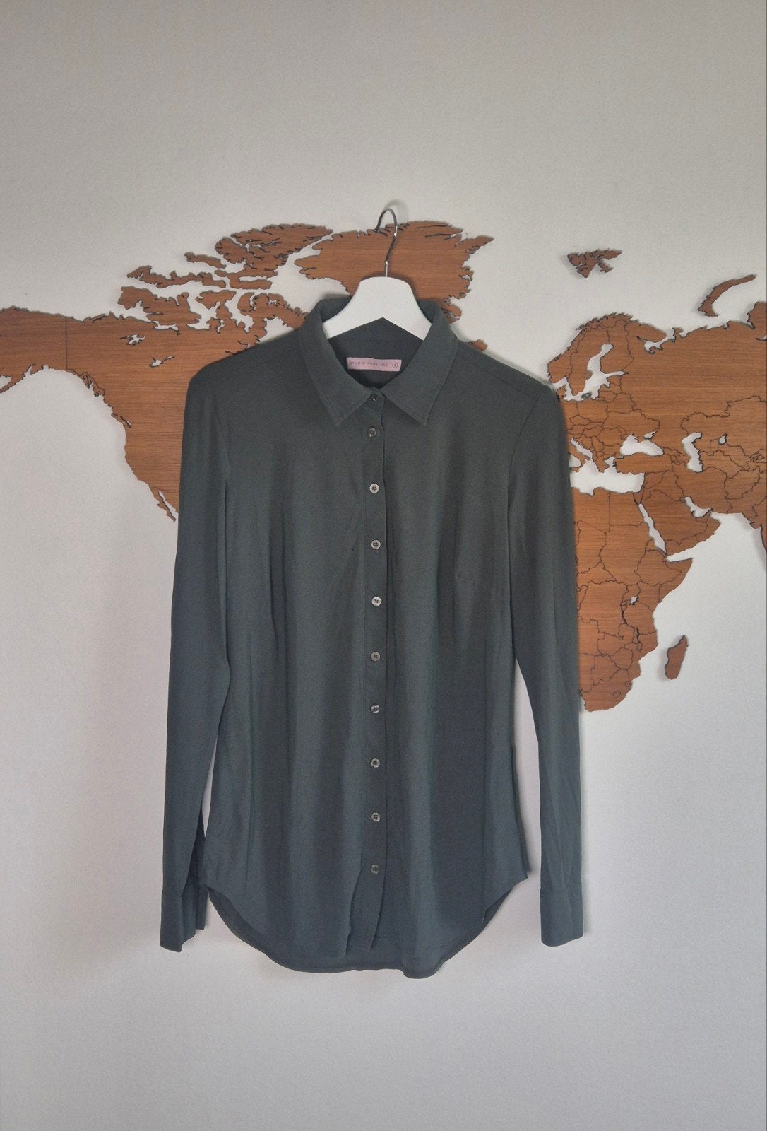 Studio Anneloes Blouse Maat S Army Groen, Studio Anneloes, Ophalen of Verzenden, Maat 36 (S), Gedragen