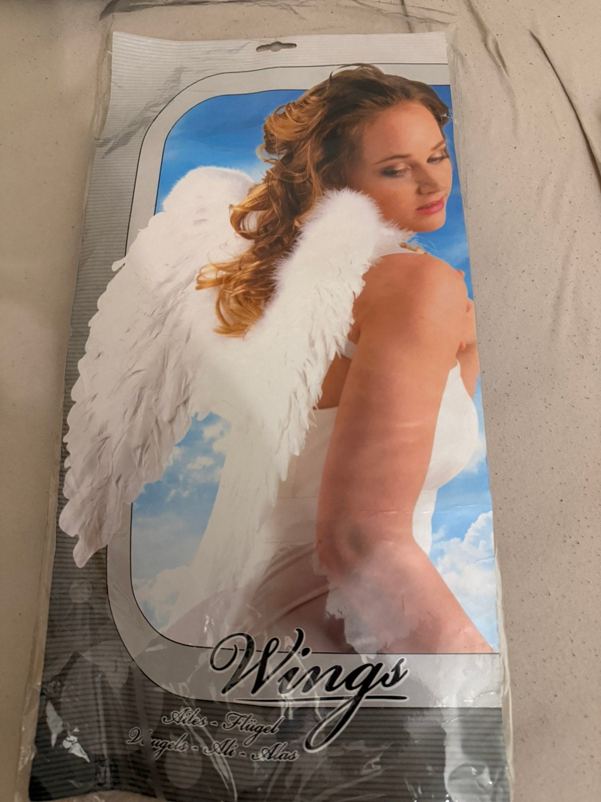 Engeltje vleugels met diadeem, Kleding | Dames, Carnavalskleding en Feestkleding, Ophalen, Nieuw, Carnaval