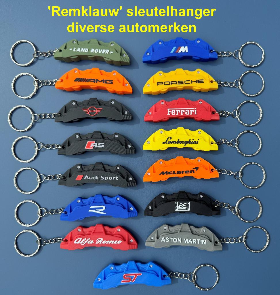 'Remklauw' sleutelhanger - diverse automerken, Verzamelen, Sleutelhangers, Ophalen of Verzenden, Nieuw, Merk