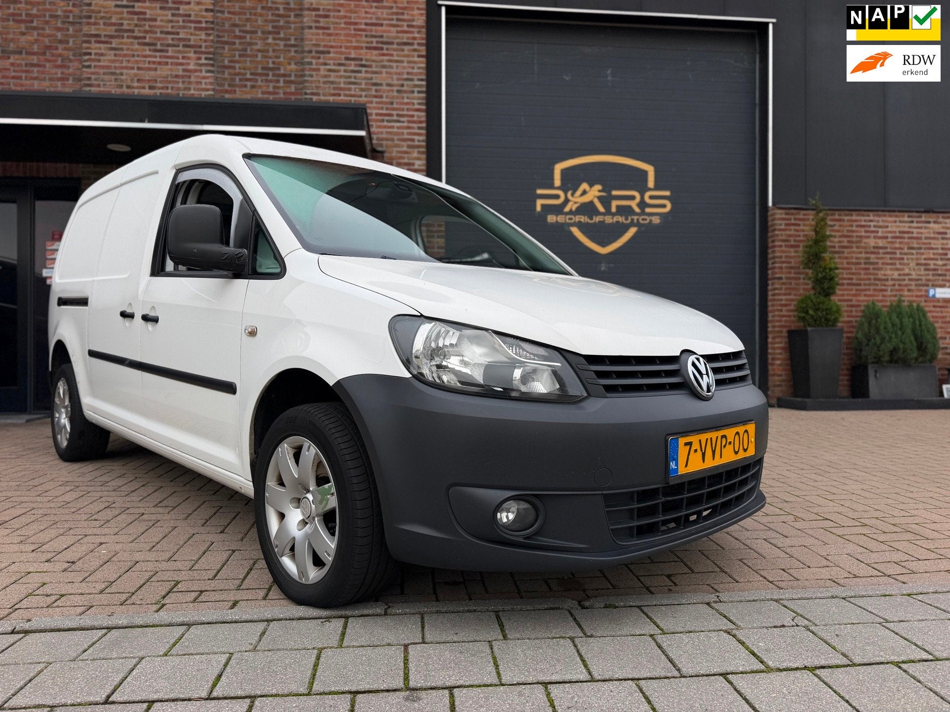 Volkswagen Caddy 1.6 TDI Maxi 102pk Airco Cruise Control Tre, Voorwielaandrijving, Euro 5, Stof, Gebruikt