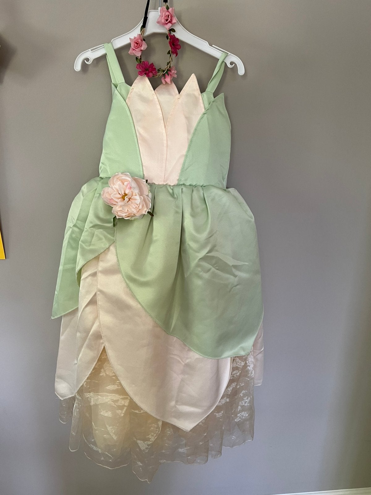 Verkleedjurk Tiana Prinses en de kikker, Ophalen of Verzenden, Zo goed als nieuw, Carnaval