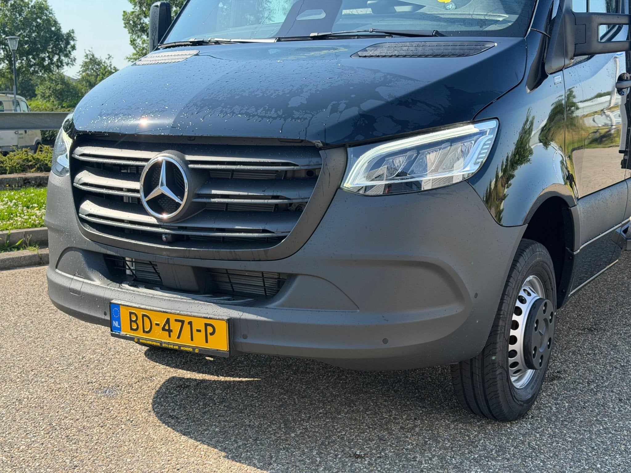 Mercedes-Benz Sprinter 519CDI Openlaadbak Airco Camera Trekh, Automaat, Achterwielaandrijving, Gebruikt, Euro 6