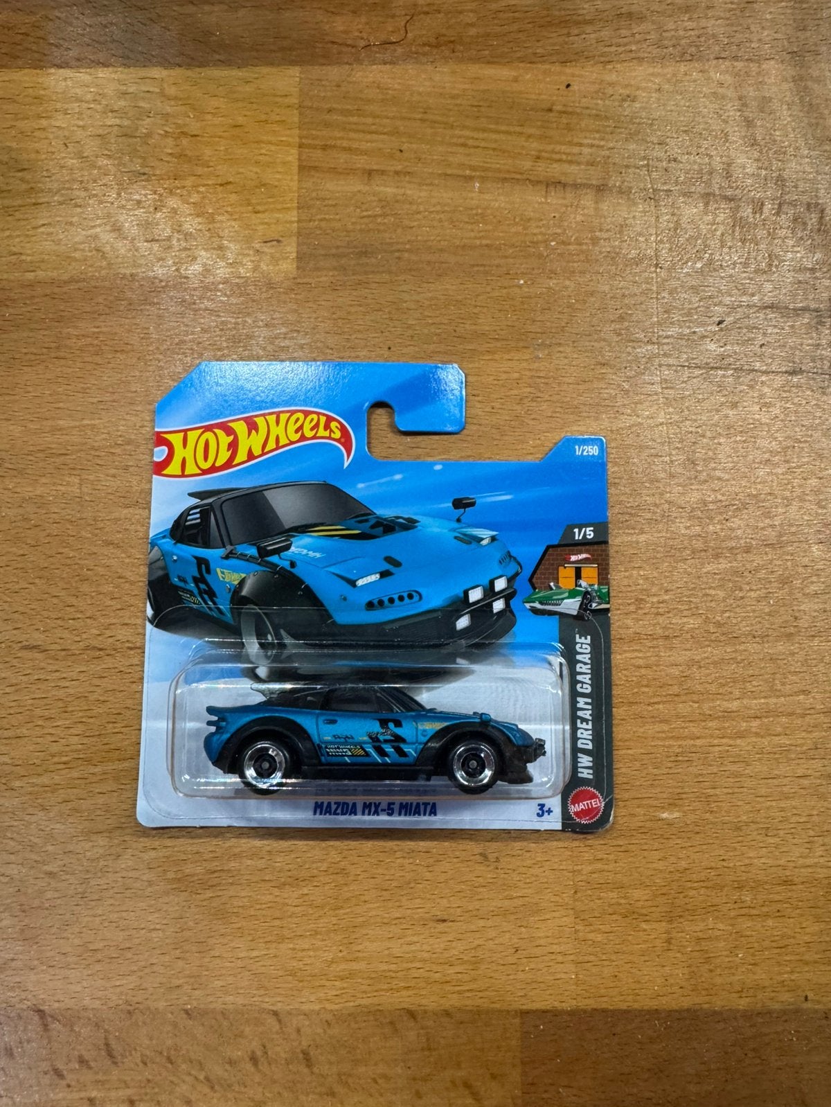 Hotwheels Mazda MX-5, Hobby en Vrije tijd, Ophalen of Verzenden, Zo goed als nieuw, Auto