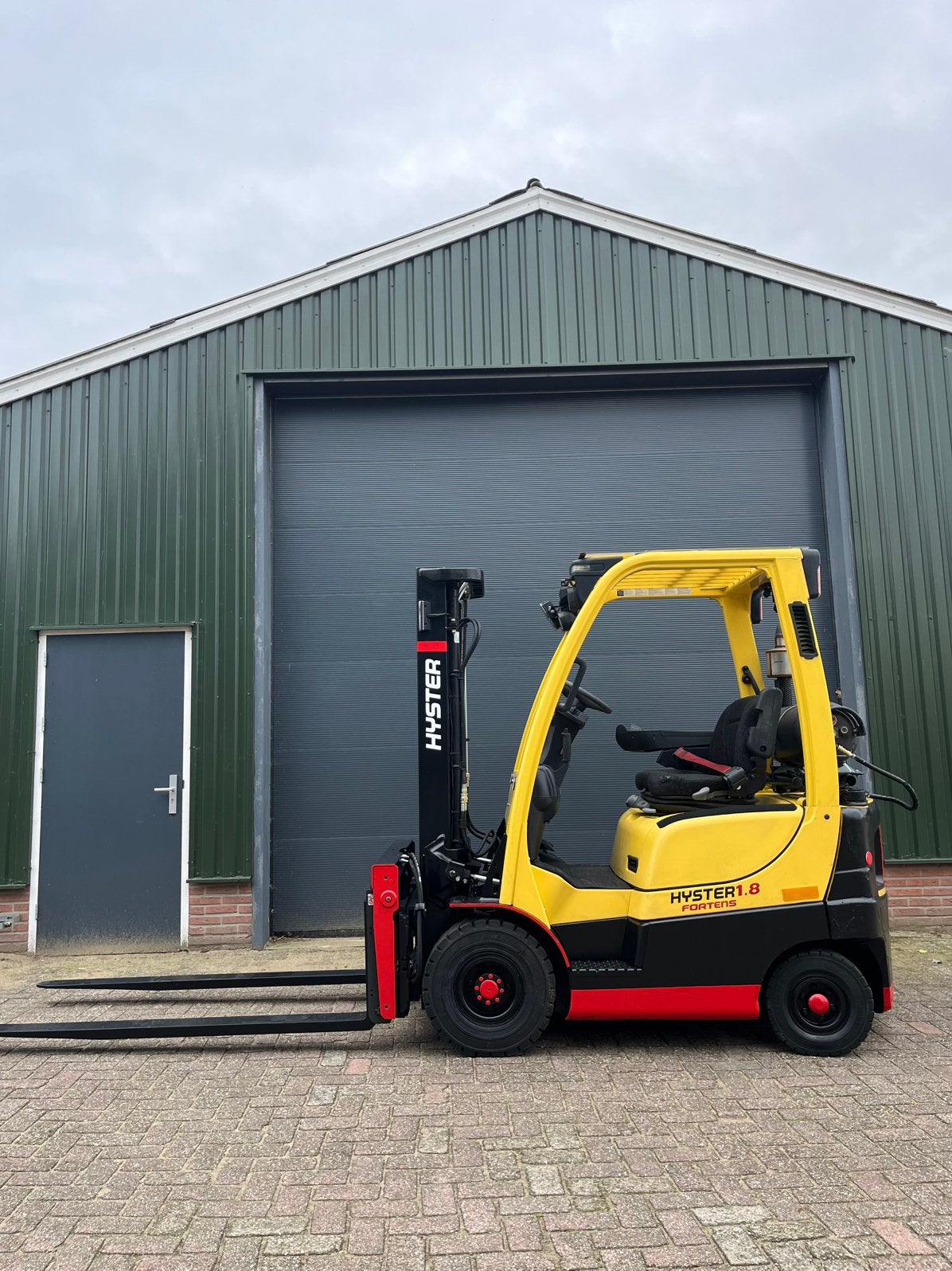 Hyster H1.8FT - LPG - vorkenversteller - 2019 -TOP !!, Hyster, Hyster, Heftruck, 1000 tot 2000 kg