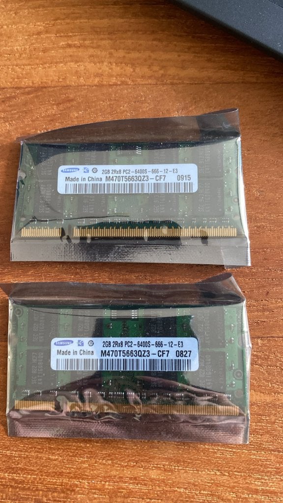 2GB Samsung 2Rx8 PC2-6400s laptop, Computers en Software, RAM geheugen, Ophalen, Gebruikt, DDR2, 2 GB