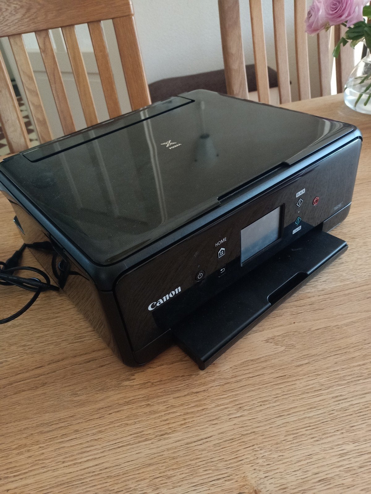 Canon Pixma TS6250 printer - print geen zwart meer, Computers en Software, Printers, Gebruikt, Canon, Inkjetprinter, All-in-one