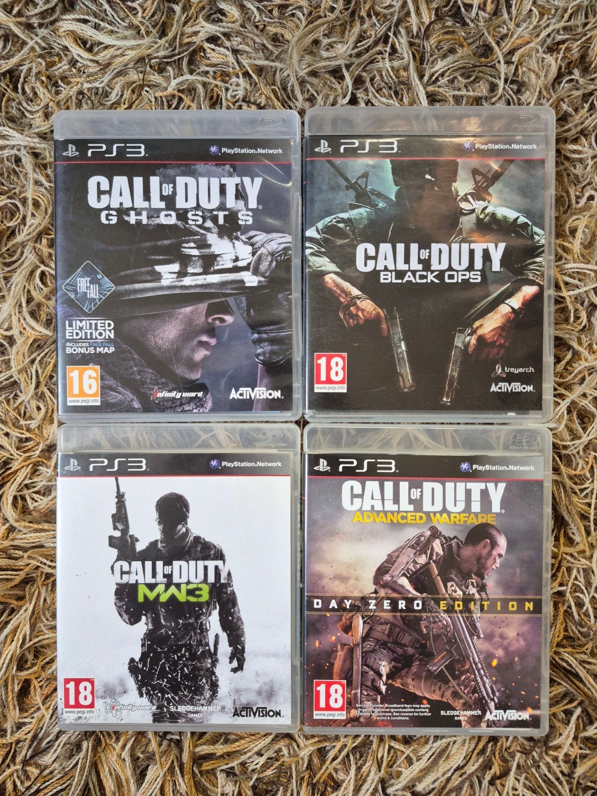 Call of Duty PS3 Bundel, Ophalen, Online, Gebruikt, Vanaf 18 jaar
