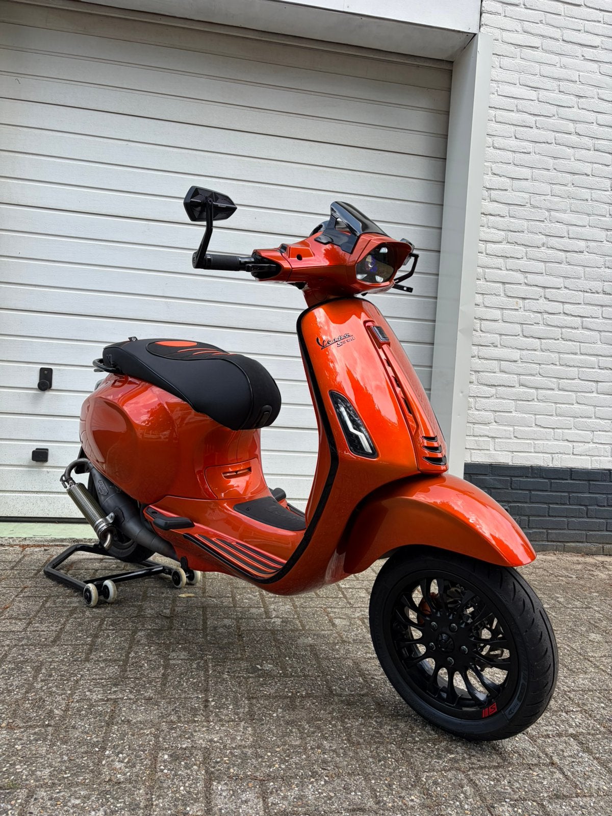 Vespa sprint 2takt custom dubbeldisk full option, Ophalen of Verzenden, Zo goed als nieuw, Benzine, Overige modellen