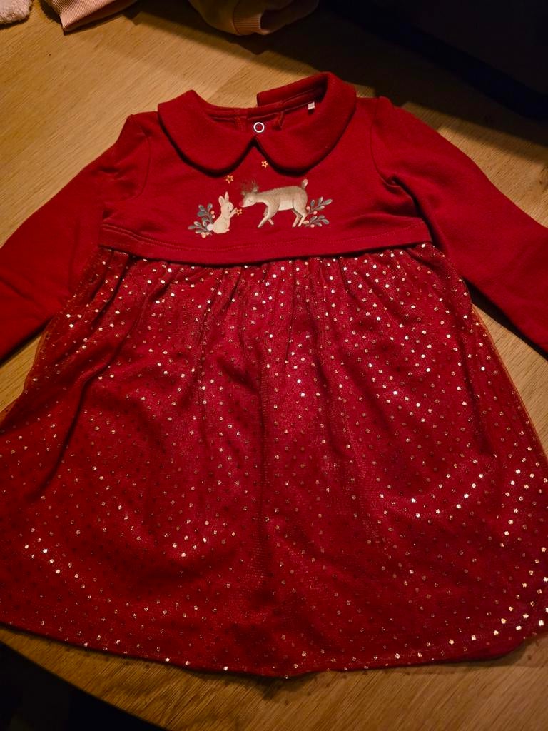 Mooi baby jurk meisjes, Ophalen of Verzenden, Zo goed als nieuw, Meisje, Jurkje of Rokje