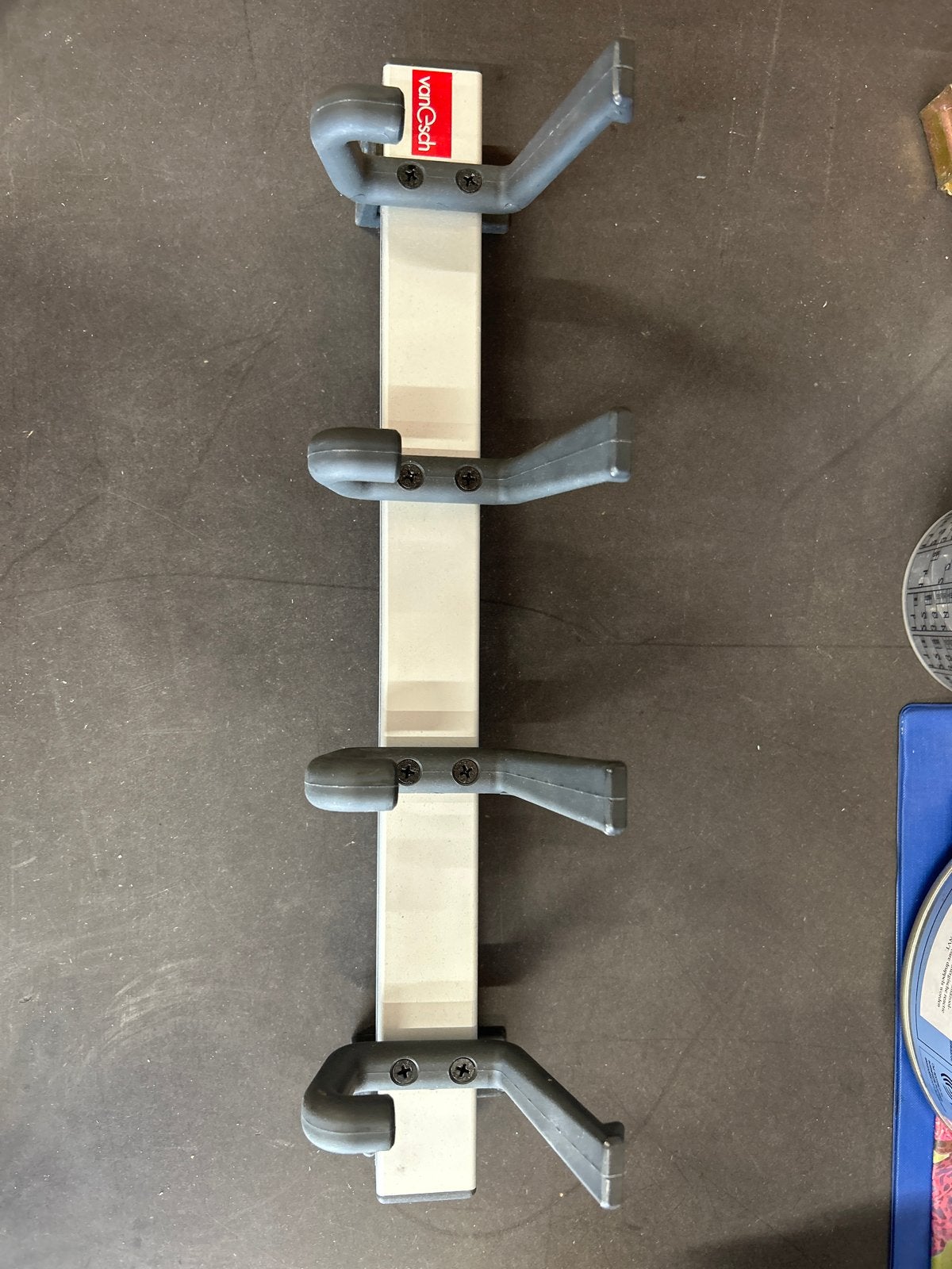 Van Esch kapstok met 4 dubbele haken, Wandkapstok, Nieuw, Ophalen of Verzenden, Minder dan 100 cm