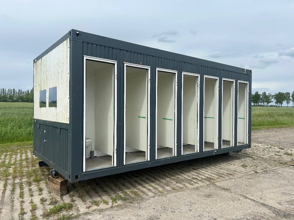 toiletunit toilet wagen unit sanitair camping evenementen, Ophalen of Verzenden, Gebruikt, Overige